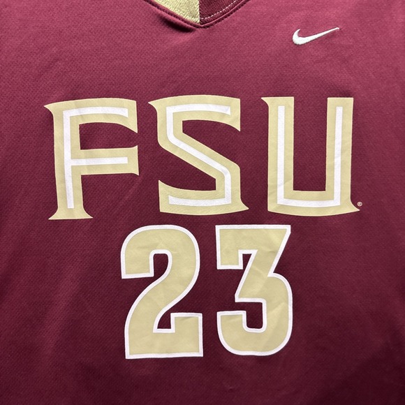 TEAM NIKE ELITE NCAA FLORIDA STATE SEMINOLES #23 JERSEY SIZE XL - Picture 2 of 7